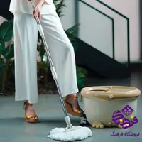 سطل و تي هومکت چرخشي پدالدار (2عددي)