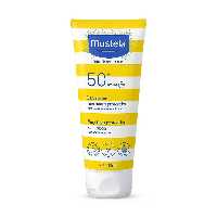 کرم ضد آفتاب کودک SPF50 موستلا Mustela حجم 100 میلی لیتر
