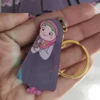 سرکلیدی چوبی دختران چادری (روکش پلاکسی )