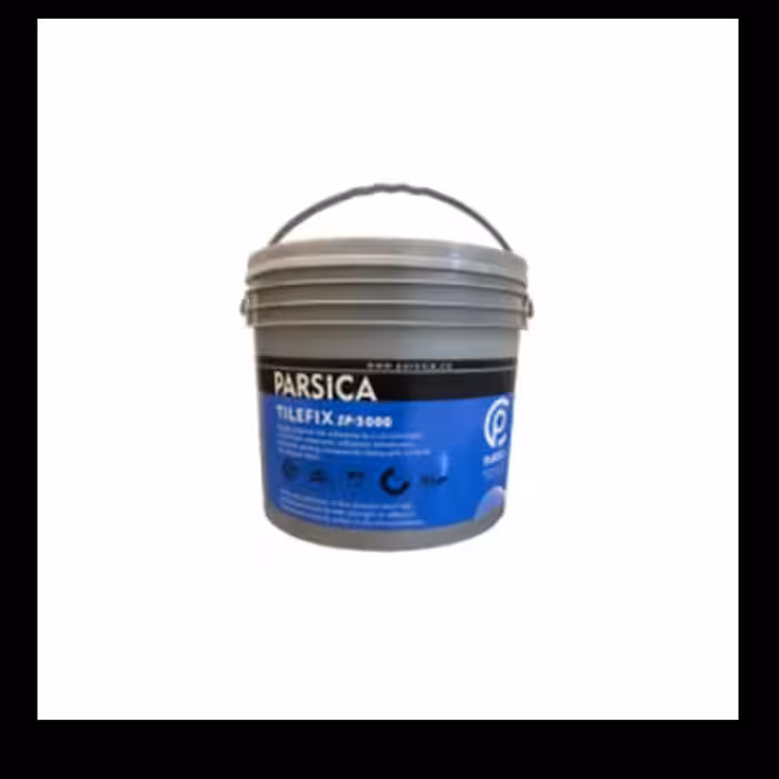 چسب کاشی و سرامیک خمیری پارسیکا SP-3000 سطل 12 کیلویی
