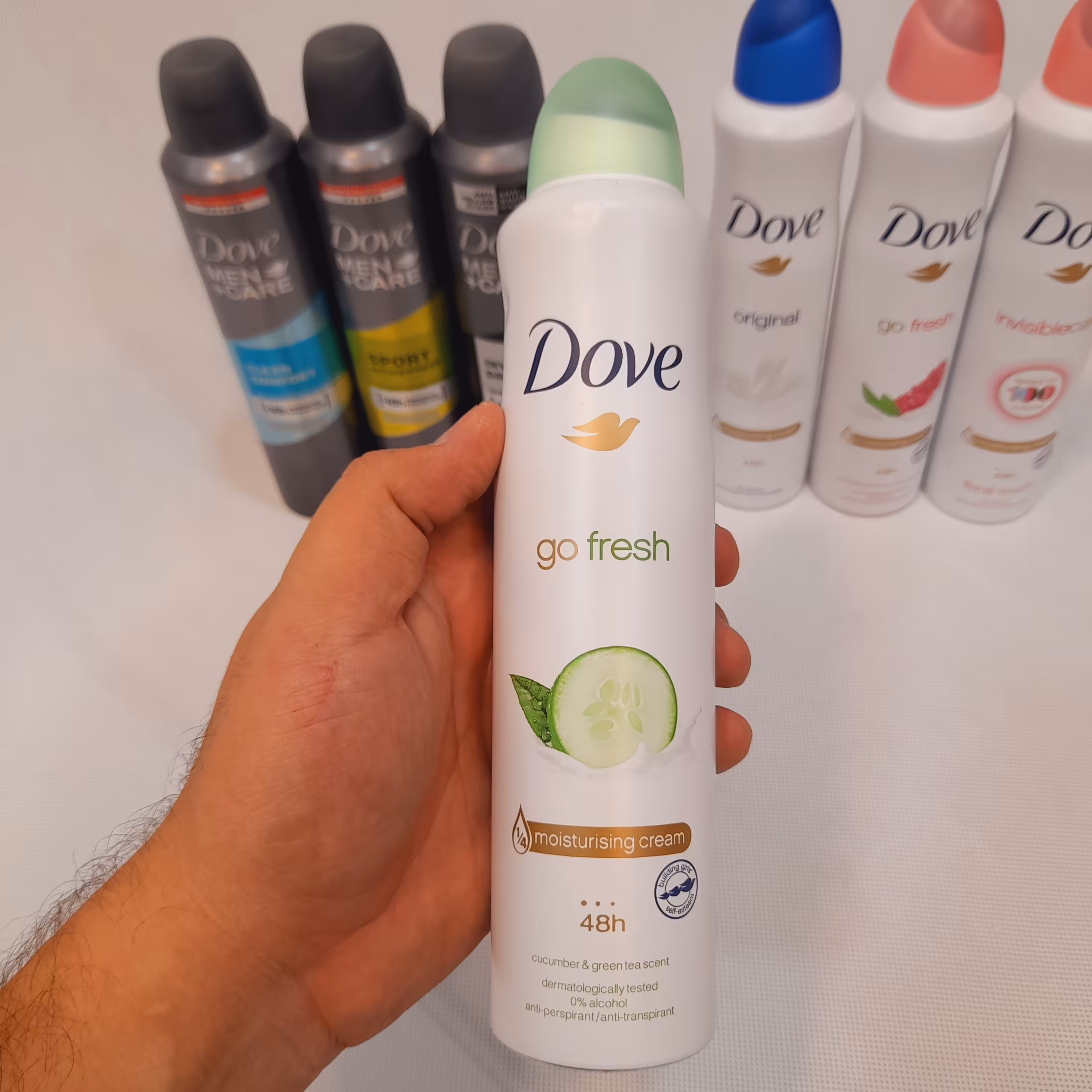 اسپری داو گو فرش سبز ضد تعریق 250 میل