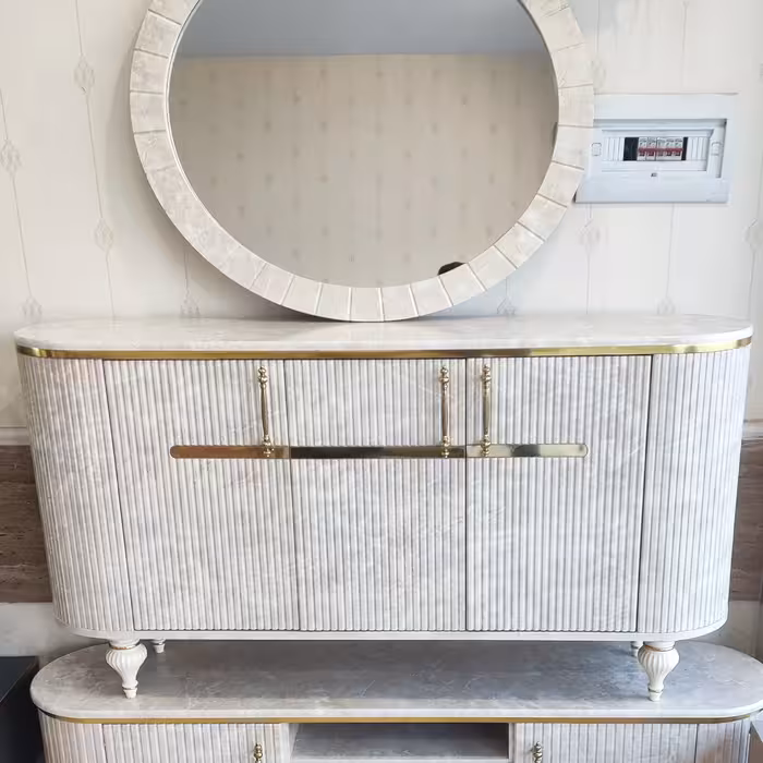 کنسول مدل بغل خم 150فروشگاه اینترنتی باران وود