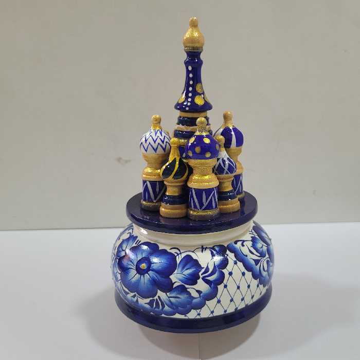  کلیسای سن باسیل مسکو موزیکال - وارداتی از روسیه رنگ و طرح در تصویر 