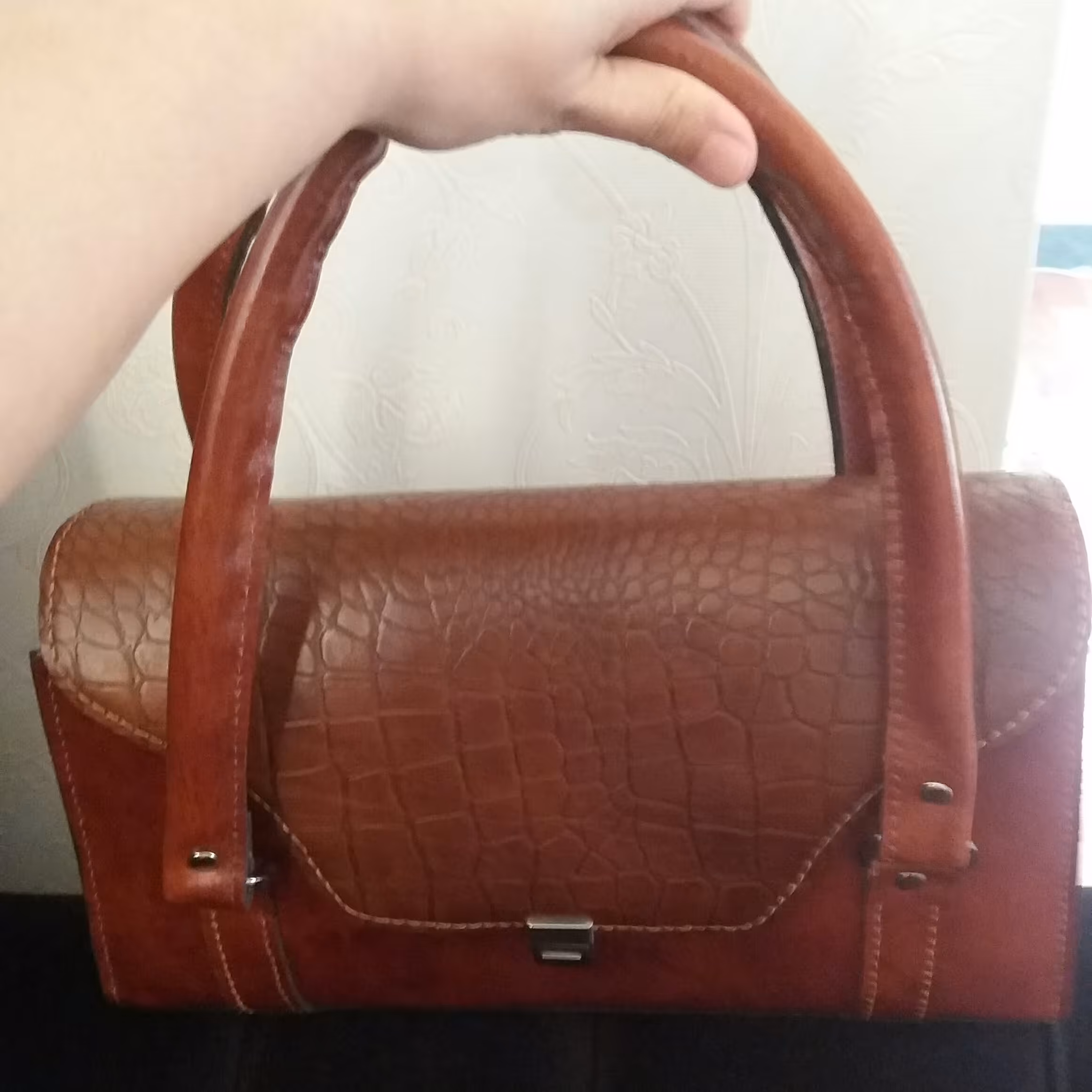 کیف مجلسی چرم طبیعی  گاوی درجه 1