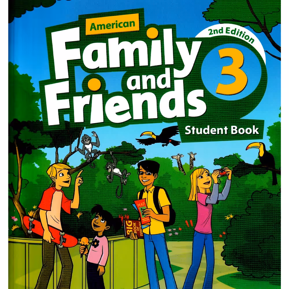 کتاب American Family And Friends 3 اثر Naomi Simmons انتشارات Oxford