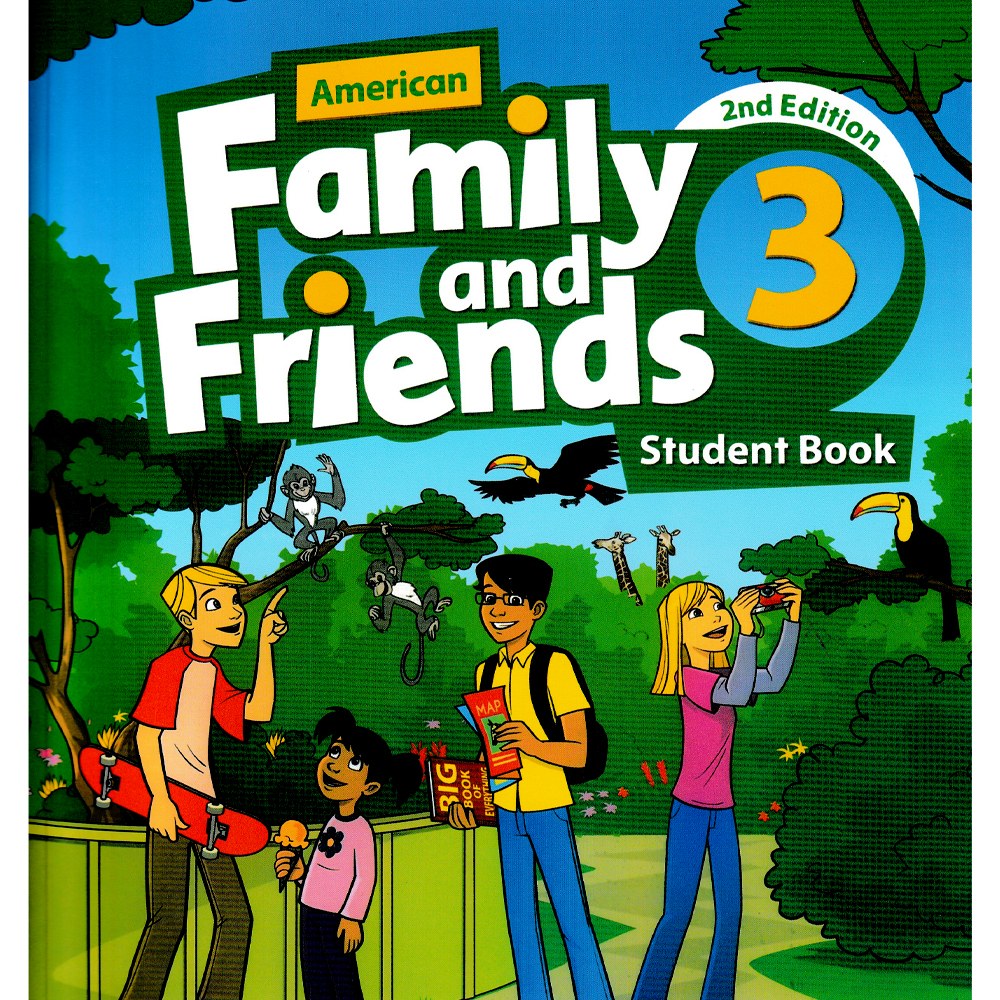 کتاب American Family And Friends 3 اثر Naomi Simmons انتشارات Oxford