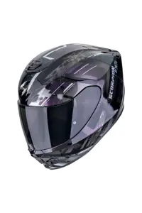 کلاه کاسکت موتورسیکلت بنفش EXO 391 AAXO بسته موتور سیکلت سیاه آبی Scorpion