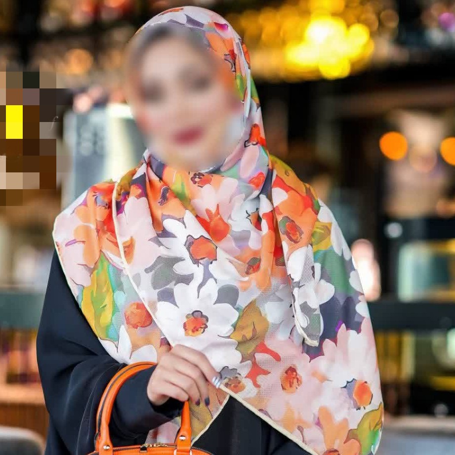 روسری زنانه مجلسی