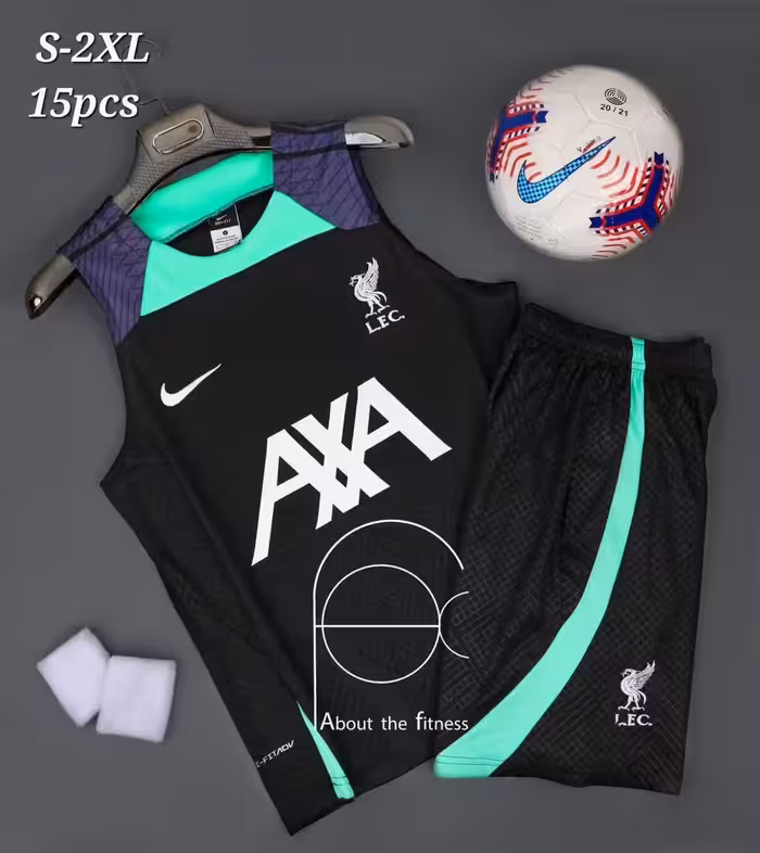 کیت مشکی تاتنهام فصل 2024-2023 (حلقه ای شورت) ورژن هواداری