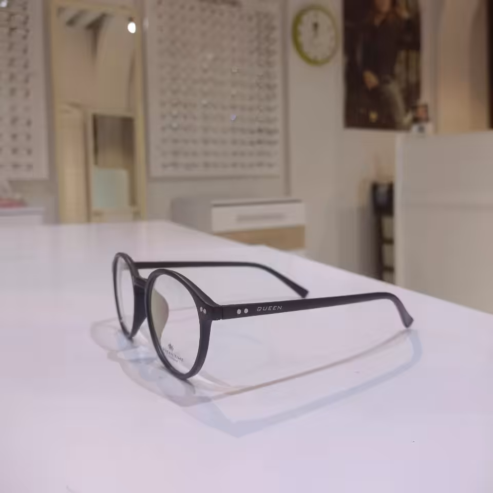 فریم عینک طبی کائوچو گرد