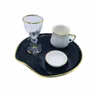 ست قهوه خوری تک نفره برندlavin ترکیه