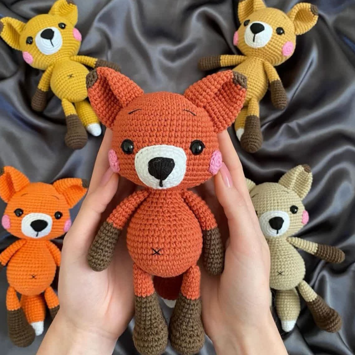 ارسال رایگان عروسک بافتنی روباه عروسک بافتنی روباه عروسک بافتنی روباه عروسک بافتنی روباه سیسمونی عروسک بافتنی