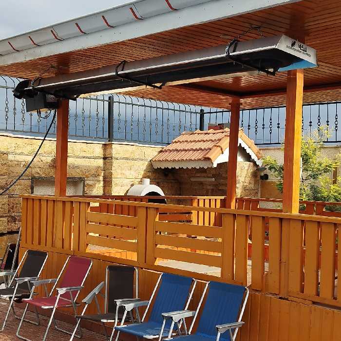 هیتر تابشی  لوله ای 35 هزار کیلو کالری 4 متری