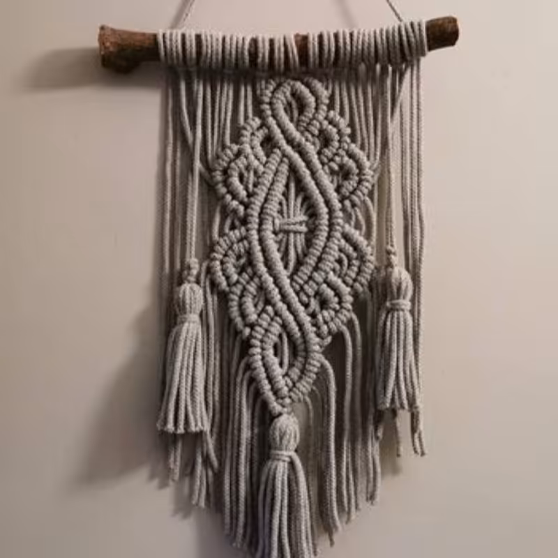 دیوارکوب مکرومه کد 18