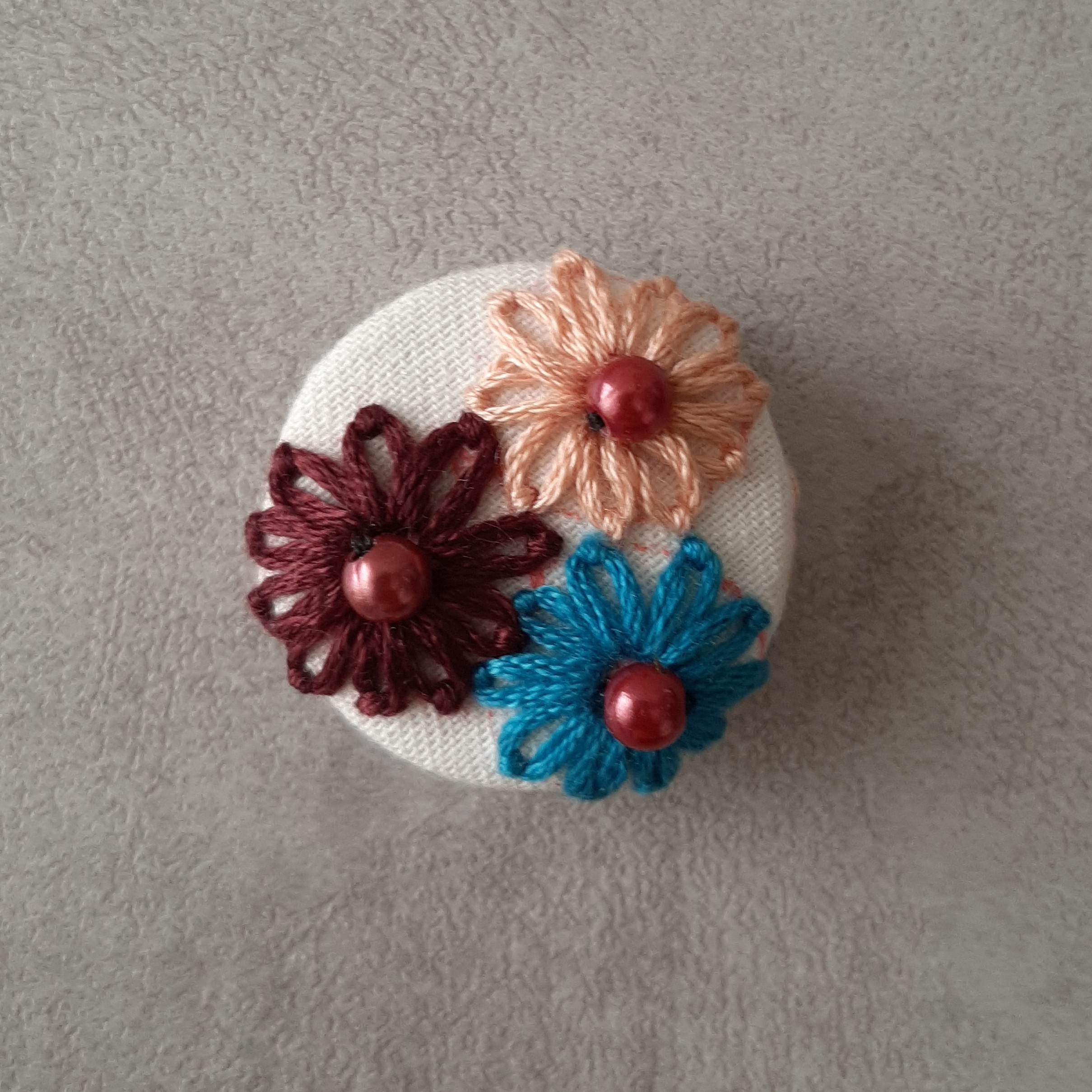 مگنت بافتنی گلدوزی شده سایز کوچک