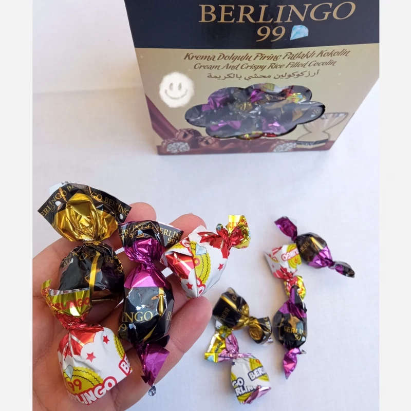 شکلات مغز دار برلینگو دو کیلویی ترکیه | amazonchi