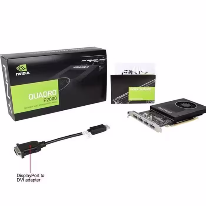 کارت گرافیک پی ان وای Nvidia Quadro P2000 5G