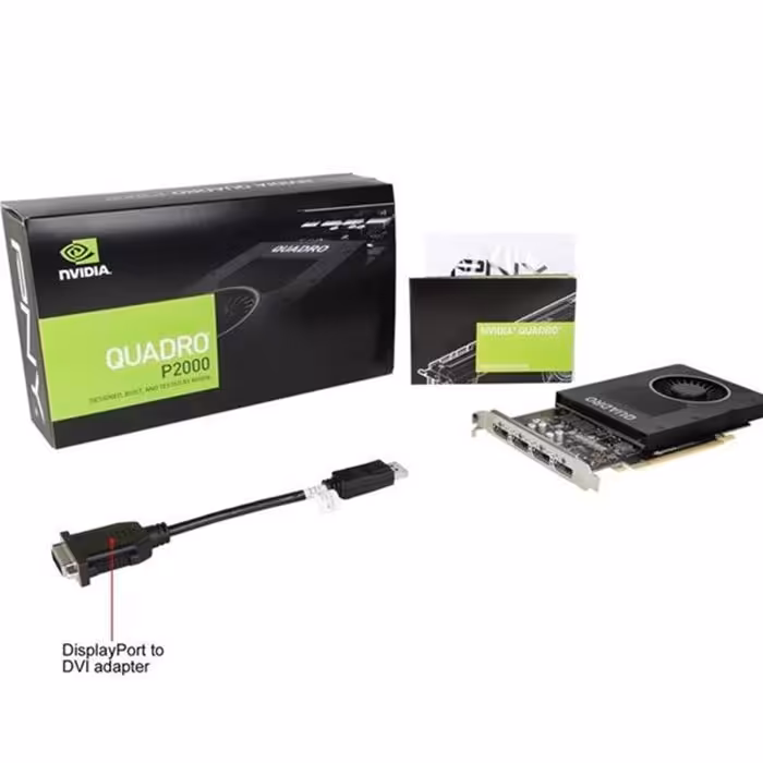 کارت گرافیک پی ان وای Nvidia Quadro P2000 5G