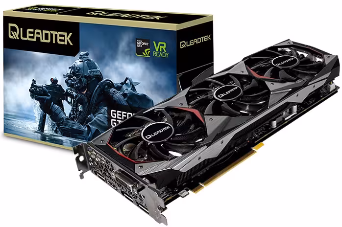 کارت گرافیک لیدتک مدل WinFast GTX 1080 Ti HURRICANE OC  با حافظه 11 گیگابایت