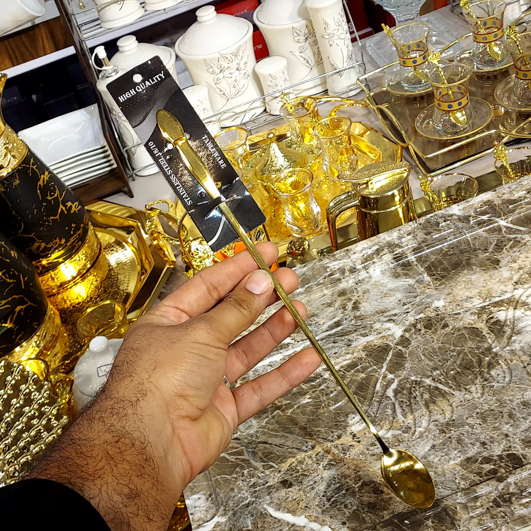 قاشق پارچ - قاشق شربت - قاشق دوغ