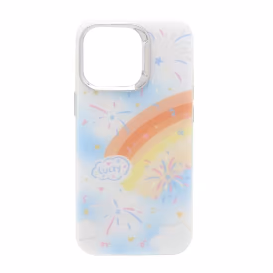 قاب گوشی سیلور محافظ لنز کروم برای iPhone 15 Pro Max - طرح 82