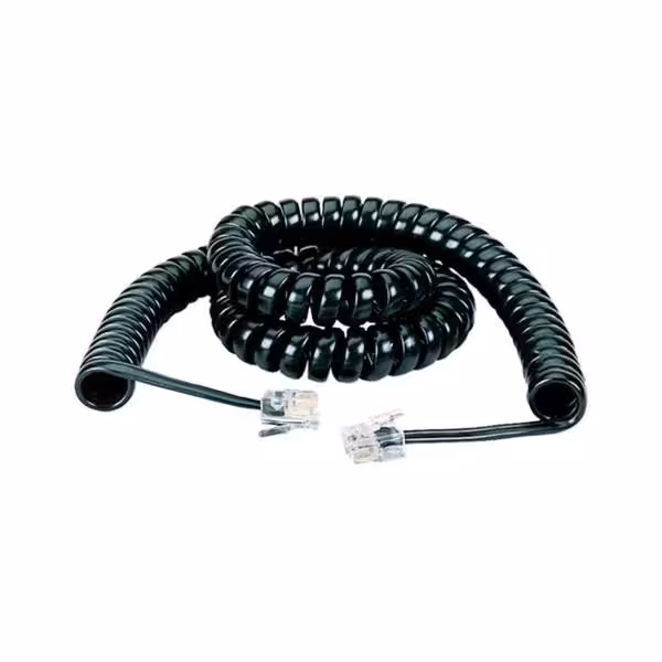 بندگوشی فنری تلفن درجه 1 مسی طول 3 متر