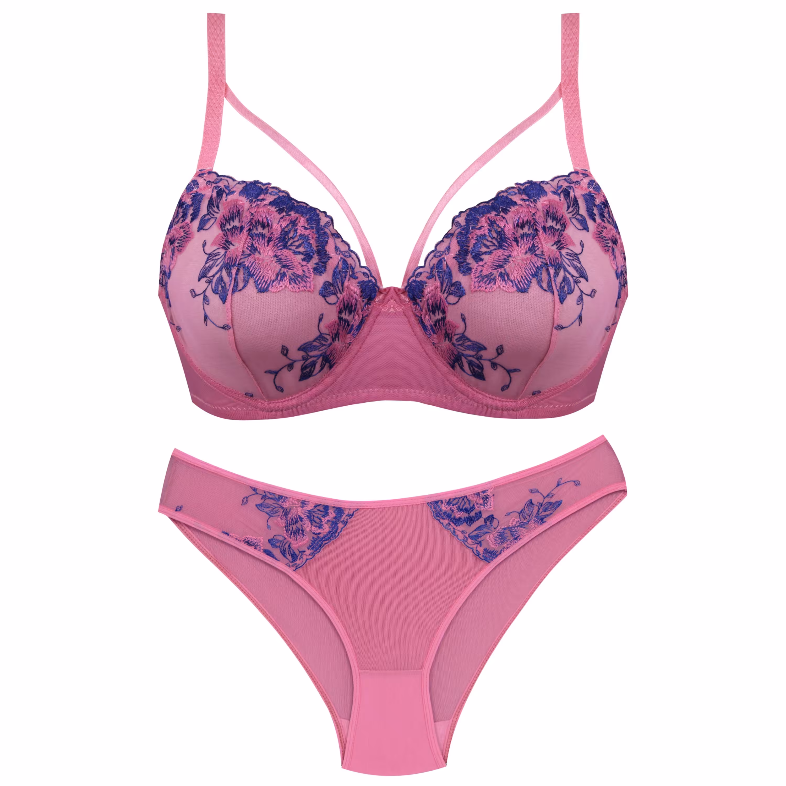 ست شورت و سوتین زنانه ماییلدا مدل 3340 رنگ صورتی