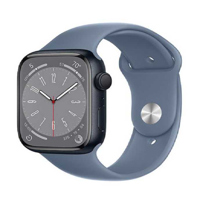 قیمت اپل واچ سری 8 سایز 45 میلی‌‌متری آلومنیومی بند سیلیکونی