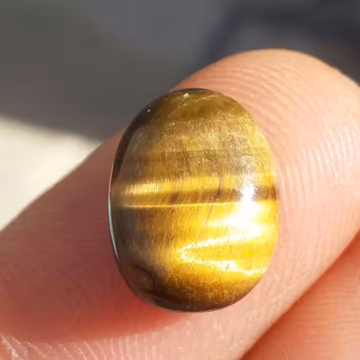 نگین چشم ببر وارداتی از کشور پاکستان با تلالوئی بی نظیر کد 11131