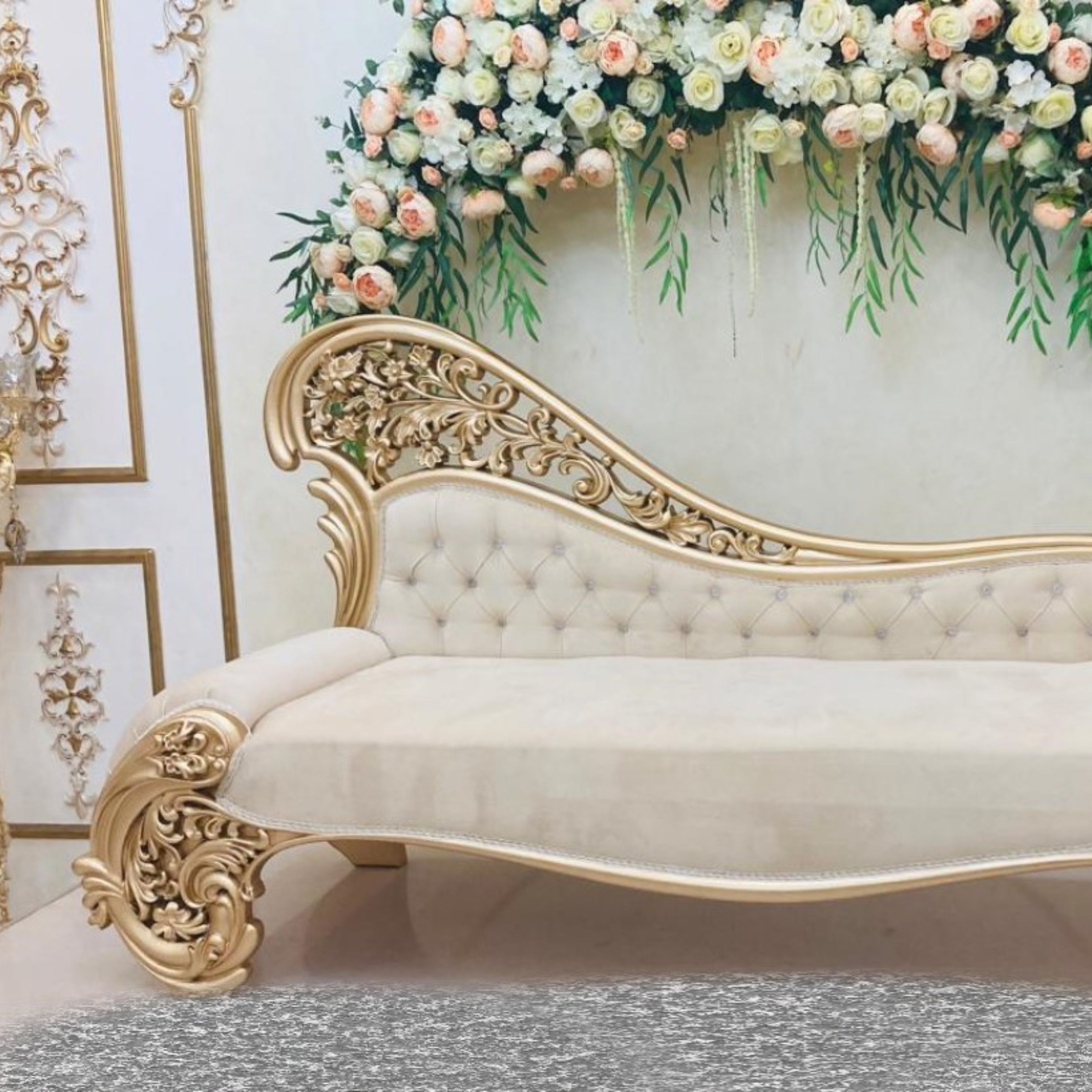 مبل شزلون مدل پرنیا