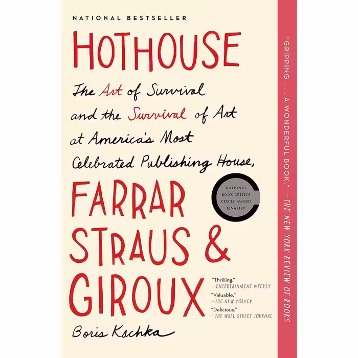 کتاب زبان اصلی Hothouse اثر Boris Kachka انتشارات Simon  Schuster