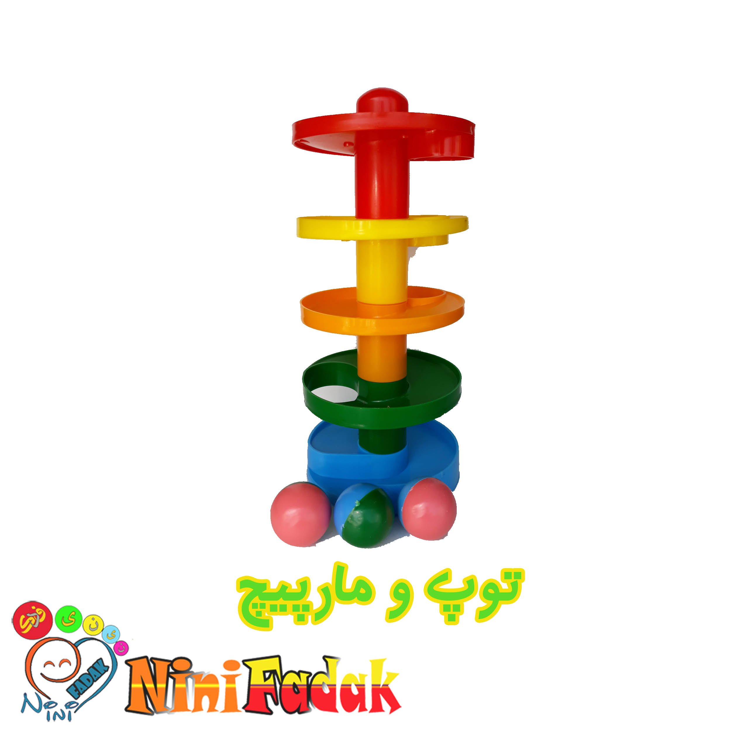 بازی توپ و مارپیچ هوش و سرگرمی