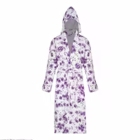 حوله پالتویی نارسیس طرح سارا بنفش سایز 125