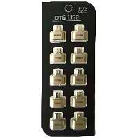تبدیل OTG MicroUSB ریمکس REMAX پک 10 عددی