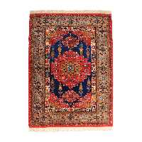 فرش دستباف دو و نیم متری مدل خراسان لچک ترنج کد 4010816
