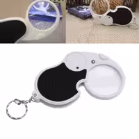 ذره بین کشویی چراغ دار