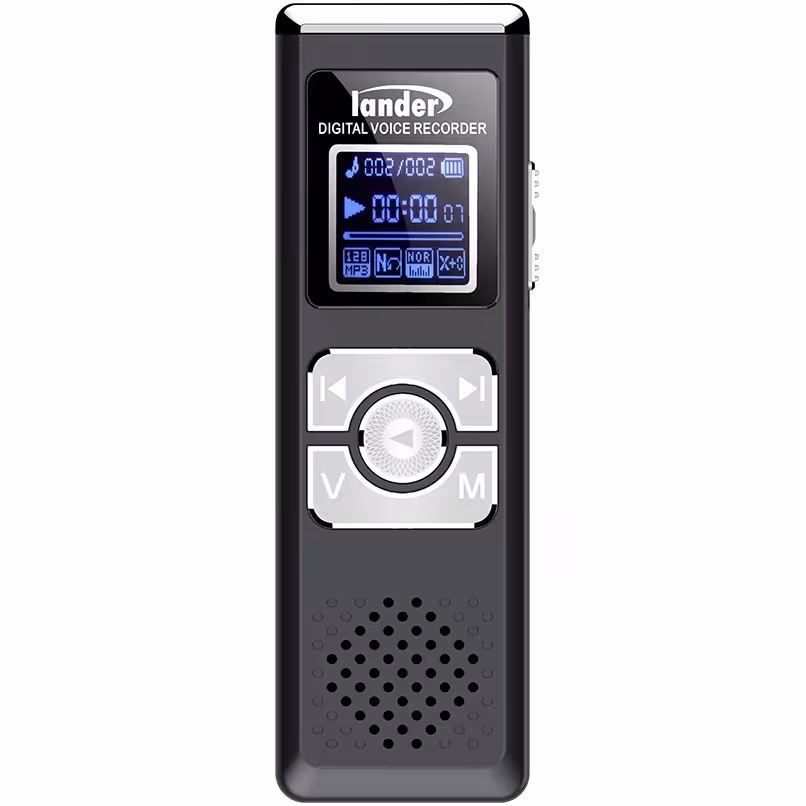 ضبط کننده صدای لندر مدل LD-77 با ظرفیت 8 گیگابایت