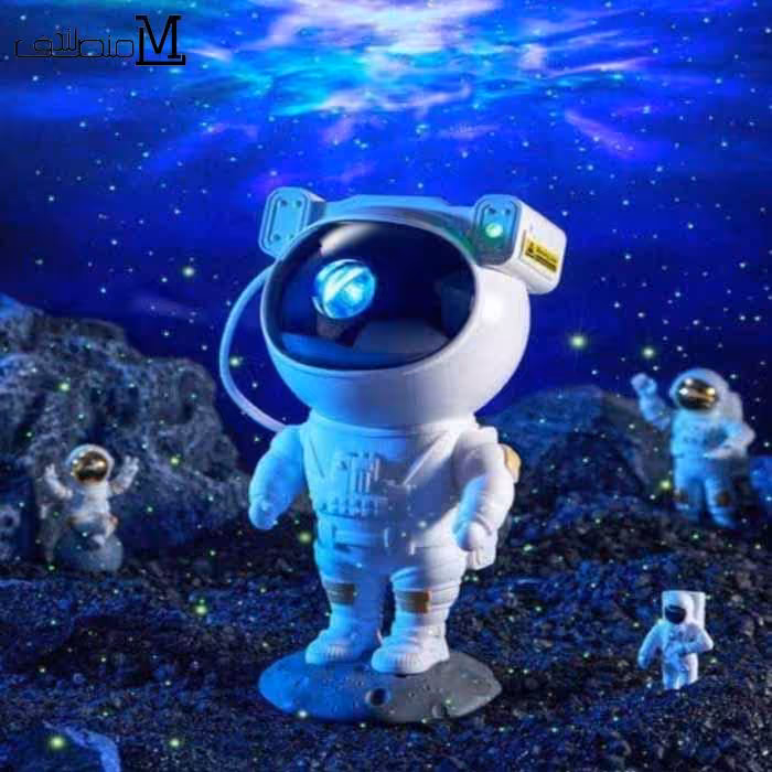 چراغ خواب کهشکشانی کنترل دار مدل فضانورد