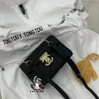 کیف زنانه  یکطرفه مدل ایرینا  جنس شنل تک رنک مشکی  سایز 12در 20 غرفه تولیدی کفش پاپیلون