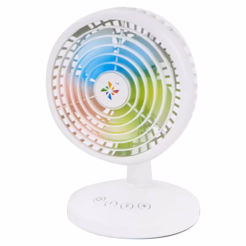 پنکه رومیزی پایه دار mini fan ZLM8803 سفید