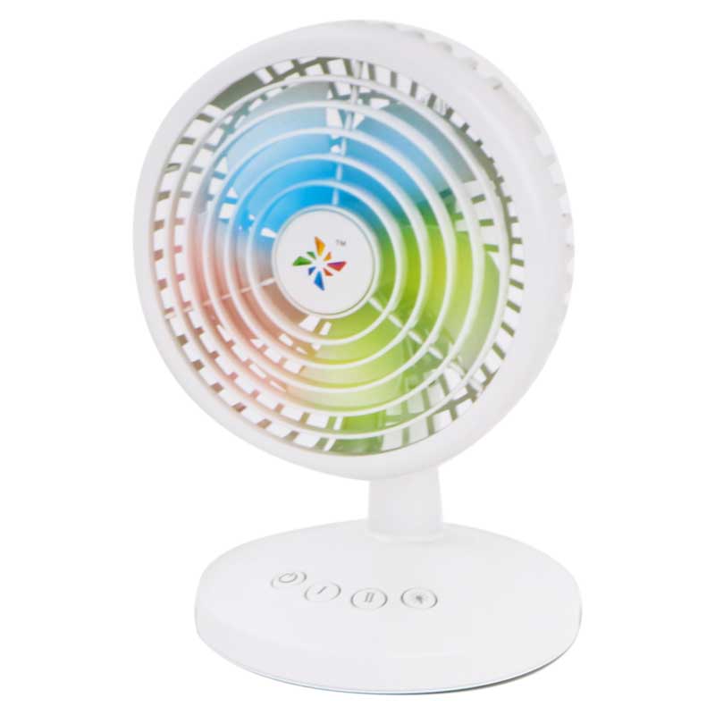پنکه رومیزی پایه دار mini fan ZLM8803 سفید