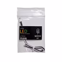 چراغ سیگنال 5LEDمیلی متر220ولت مورس(رنگ صورتی) 