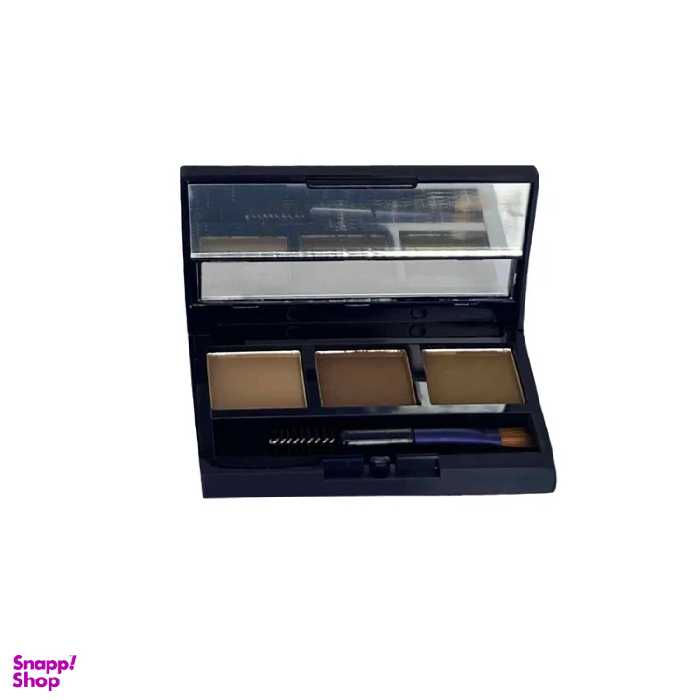 پالت سایه ابرو بایو استار کد 1000 رنگ قهوه ای