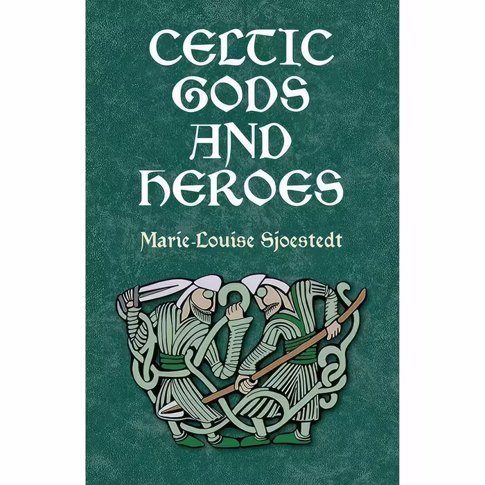 کتاب زبان اصلی Celtic Gods and Heroes Celtic Irish اثر MarieLouise Sjoestedt