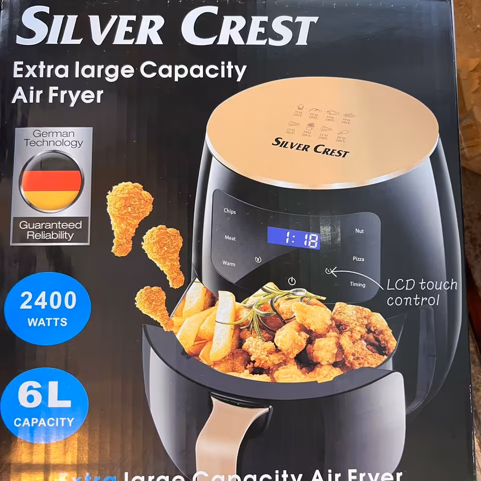 سرخ کن 6 لیتری سیلور کرست s-18

