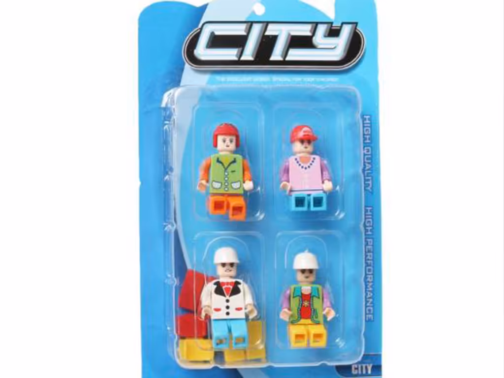 لگو آدمک 4 عددی شخصیت های مختلف اسباب بازی