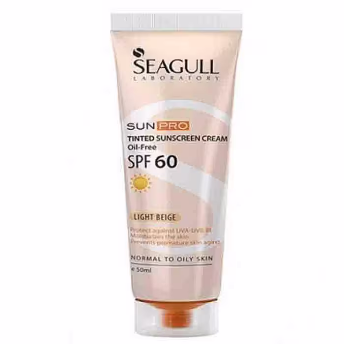 قیمت خرید اینترنتی ضد آفتاب رنگی فاقد چربیSPF60 پوست معمولی تا چرب سی گل|فارموکسین