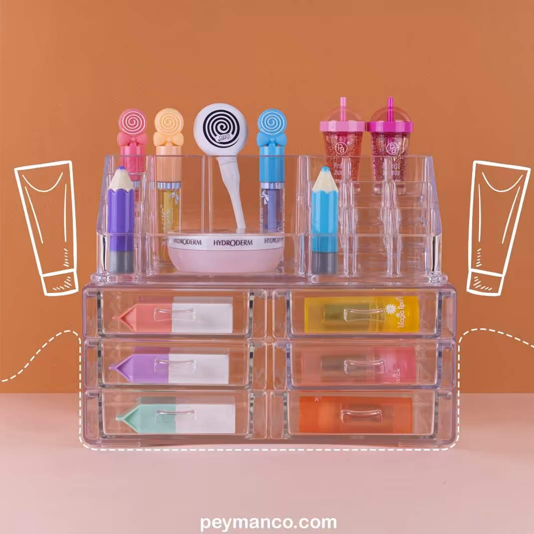 استند آرایشی 6 کشو