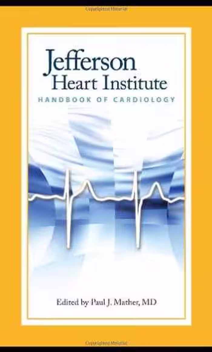 [PDF] دانلود کتاب Jefferson Heart Institute Handbook Of Cardiology, 2010