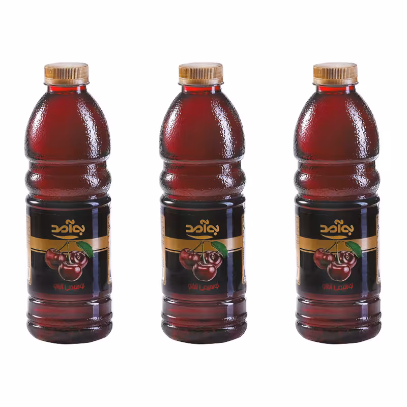 نوشیدنی آلبالو به آمد - 1000 میلی لیتر مجموعه 3 عددی
